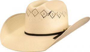 Sobrero de paja estilo vaquero marca MX Hats