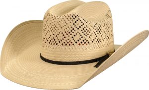 Sobrero de paja estilo vaquero marca MX Hats