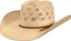 Sobrero de paja estilo vaquero marca MX Hats