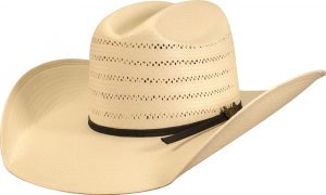 Sobrero de paja estilo vaquero marca MX Hats
