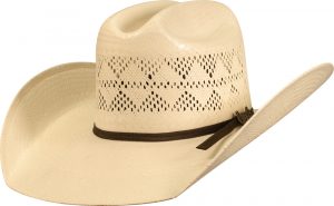 Sobrero de paja estilo vaquero marca MX Hats